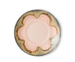 HKliving 70s Ceramics Assiett Ocean 4-pack