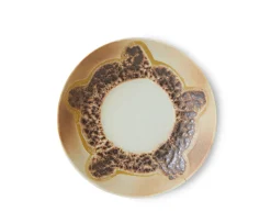 HKliving 70s Ceramics Assiett Ocean 4-pack