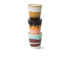 HKliving 70s Ceramics Doftljus Christmas Special 3-pack