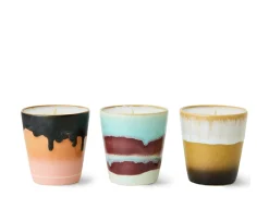 HKliving 70s Ceramics Doftljus Christmas Special 3-pack