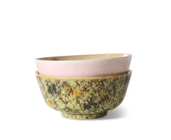 HKliving 70s Ceramics Ramenskål Ascend 2-pack