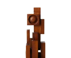 HKliving Skyline Skulptur Espresso S