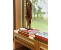 HKliving Skyline Skulptur Espresso S