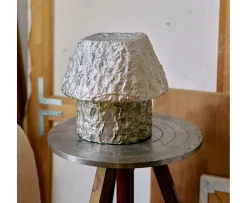 HKliving Artefact Bordslampa Aluminum