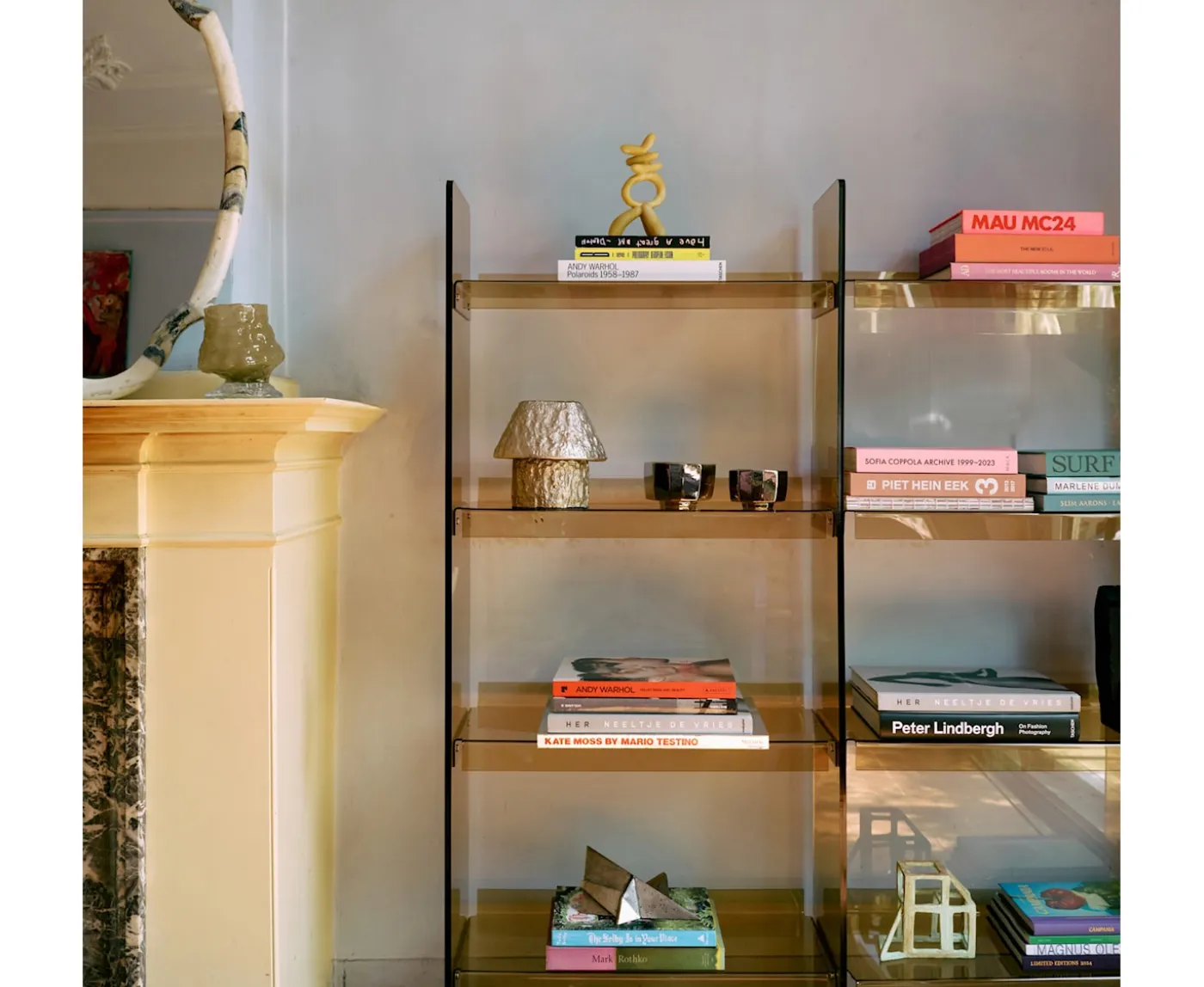 HKliving Artefact Bordslampa Aluminum