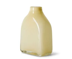 HKliving Atelier Glasvas Cream Medium
