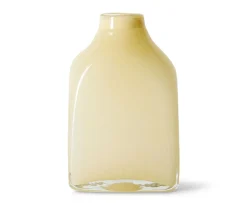 HKliving Atelier Glasvas Cream Medium