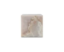 HKliving Block Sidobord Pink Onyx 35x35