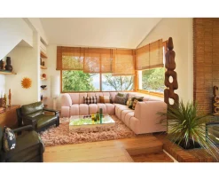HKliving Block Spegelbord Clear 90cm