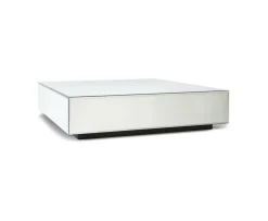 HKliving Block Spegelbord Clear 90cm