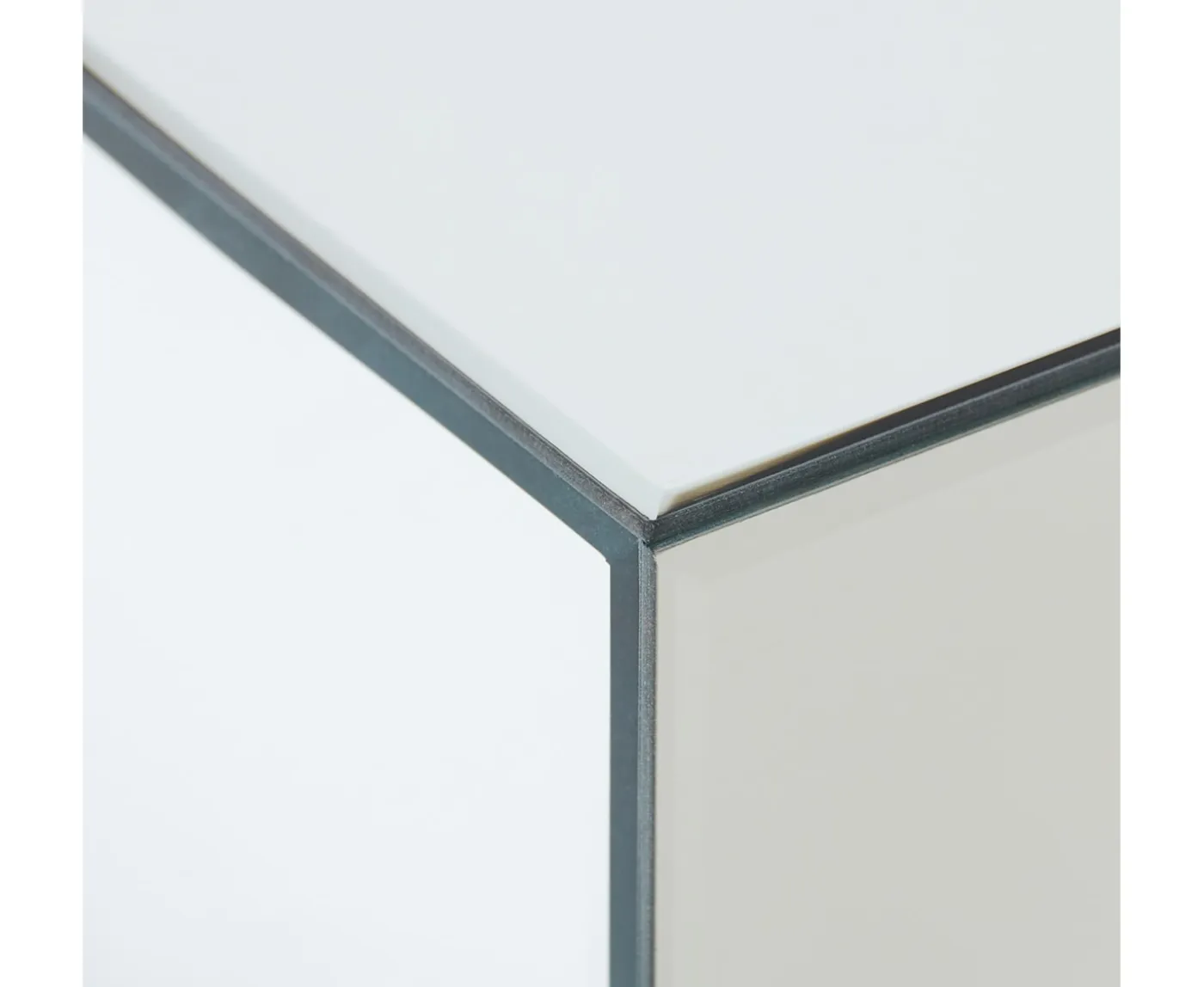 HKliving Block Spegelbord Clear 90cm