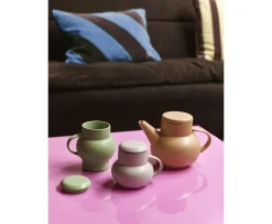 HKliving Block Spegelbord Pink 60cm
