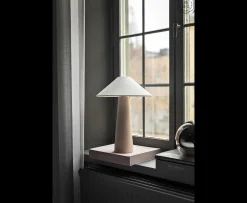 HKliving Cone Lampfot Light Matt Skin 40cm