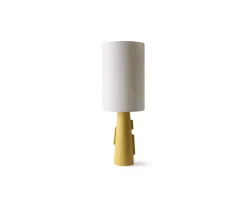 HKliving Cylinder Lampskärm Natural Linen 37cm