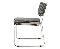 HKliving Endless Matstol Stripe Monochrome
