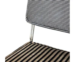 HKliving Endless Matstol Stripe Monochrome