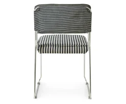 HKliving Endless Matstol Stripe Monochrome