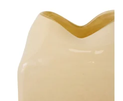 HKliving Forma Vas Cream