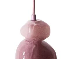 HKliving Gemstone Taklampa Amethyst 28cm