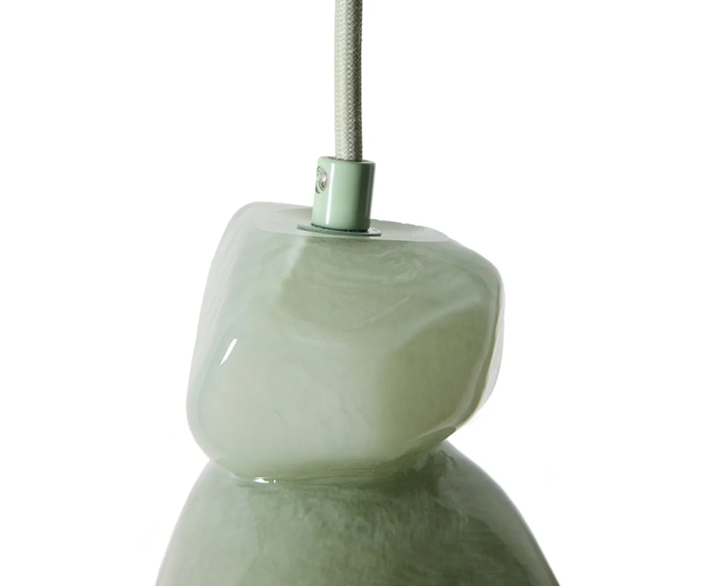 HKliving Gemstone Taklampa Tourmaline 28cm