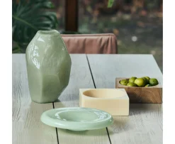 HKliving Gemstone Vas Jade 34cm