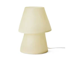 HKliving Glassfiber Bordslampa Off White 35cm