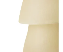 HKliving Glassfiber Bordslampa Off White 35cm