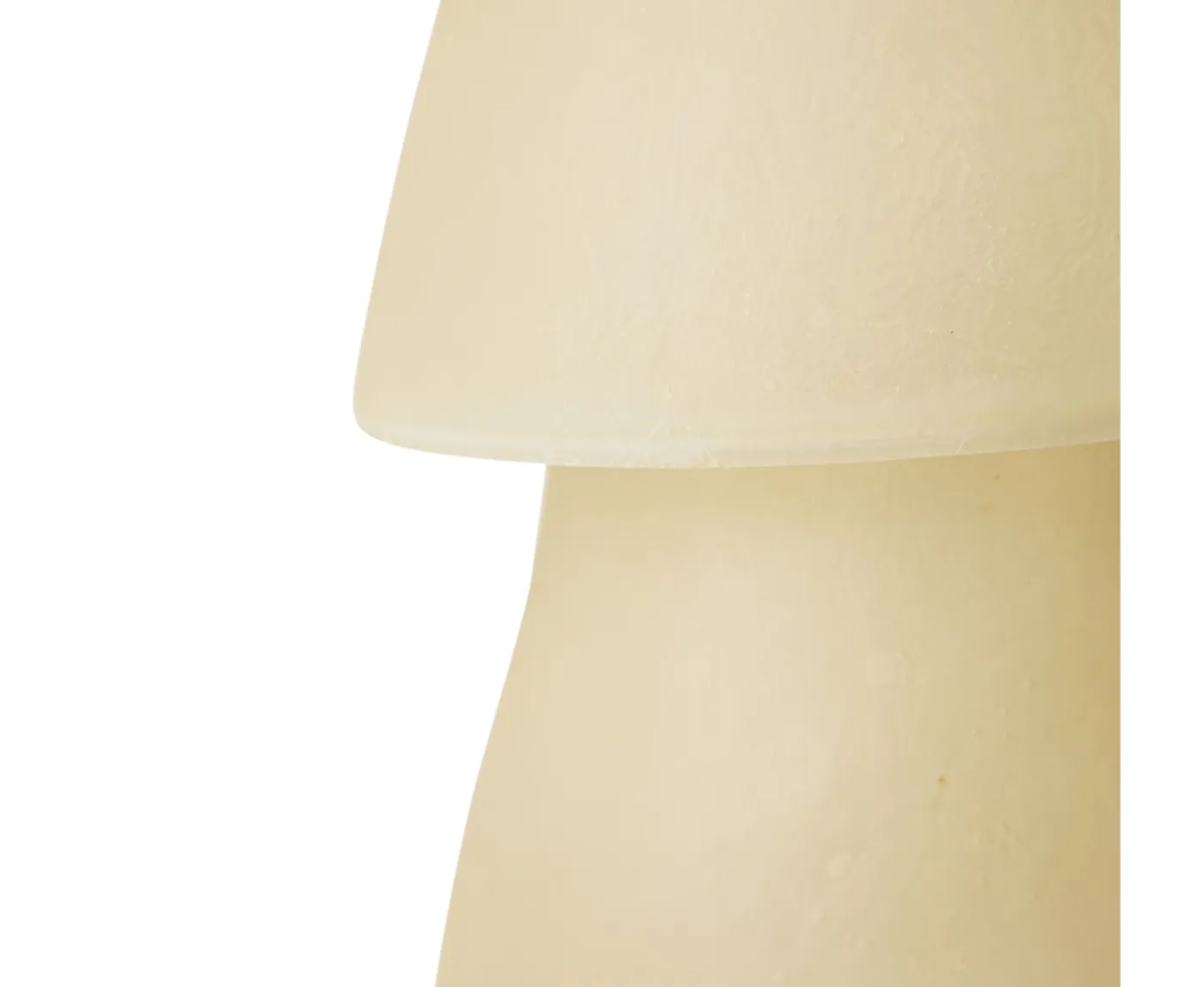 HKliving Glassfiber Bordslampa Off White 35cm