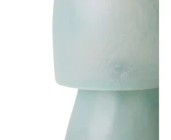 HKliving Glassfiber Bordslampa Petrol Blue 51cm