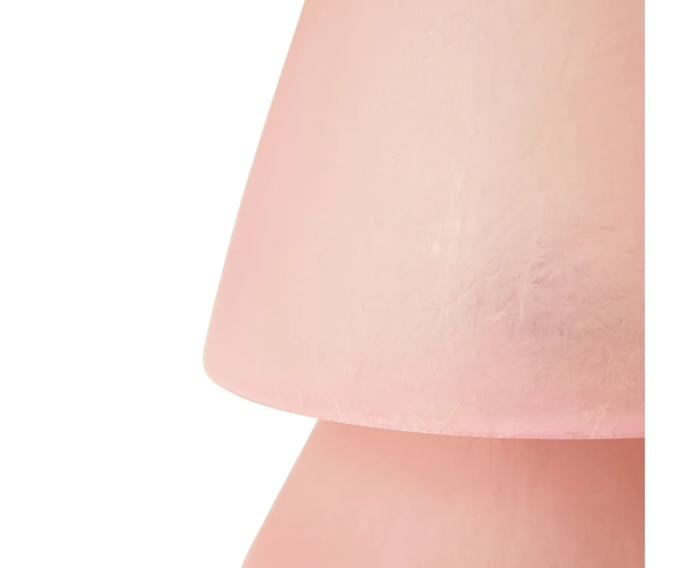 HKliving Glassfiber Bordslampa Pink 27cm