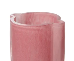 HKliving Glass Vas Flamingo Pink
