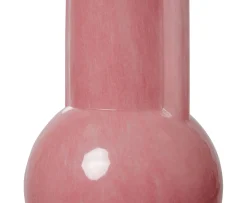 HKliving Glass Vas Flamingo Pink