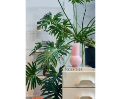 HKliving Glass Vas Flamingo Pink