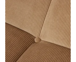 HKliving Lazy Lounge Fåtölj Corduroy Rib Brown
