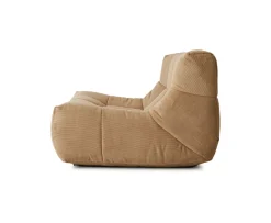 HKliving Lazy Lounge Fåtölj Corduroy Rib Brown