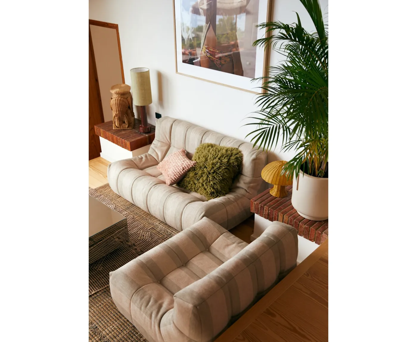 HKliving Lazy Lounge Fåtölj Lodge