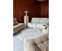 HKliving Lounge Bordslampa Chrome