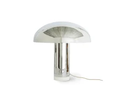 HKliving Lounge Bordslampa Chrome