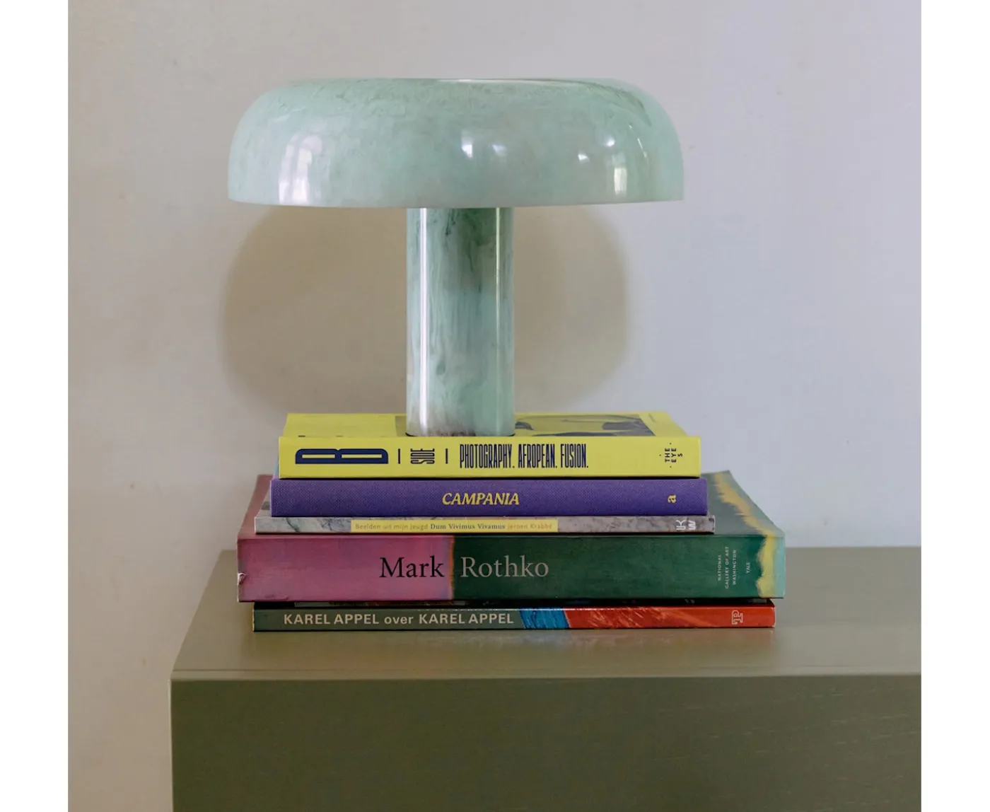 HKliving Mushroom Bordslampa Mint Small