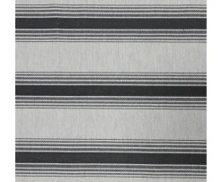 HKliving Nomad Puff Hocker Rocco/Chalkstripe