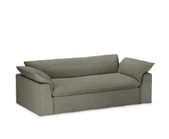 HKliving Nomad Soffa Linen/Army Green 244cm