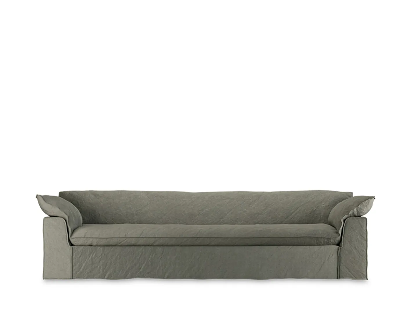 HKliving Nomad Soffa Linen/Army Green 305cm