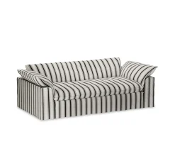 HKliving Nomad Soffa Rocco/Chalkstripe 244cm