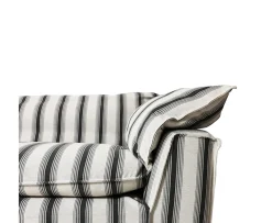 HKliving Nomad Soffa Rocco/Chalkstripe 244cm