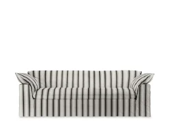 HKliving Nomad Soffa Rocco/Chalkstripe 244cm