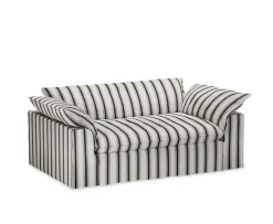 HKliving Nomad Soffa Rocco/Chalkstripe 204cm