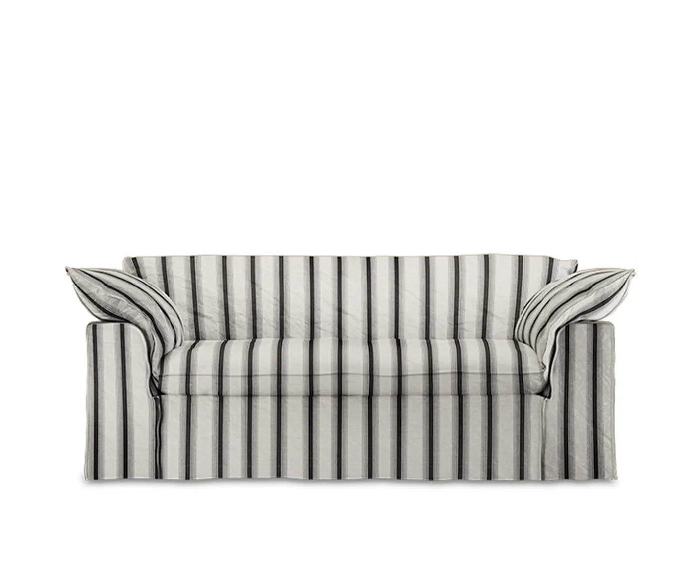 HKliving Nomad Soffa Rocco/Chalkstripe 204cm