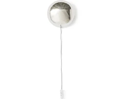 HKliving Orb Vägglampa Chrome