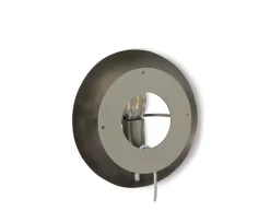 HKliving Orb Vägglampa Chrome