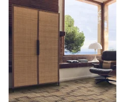 HKliving Pioneer Skåp Rattan 100x180